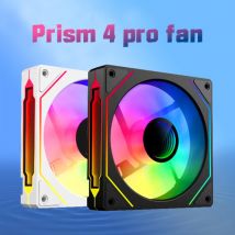 Der CX FUTRUE A 12-Zentimeter-Kühlventilator mit Prismengehäuse unterstützt die ARGB-Lichtsynchronisationsfunktion. Der stille Ventilator ist im Witz ausgestattet
