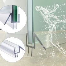6/8/10/12 mm transparente PVC-Dichtung, Lücke, Fenster, Tür, Dichtungsstreifen, Bad, Dusche, Bildschirm, Türdichtungsstreifen