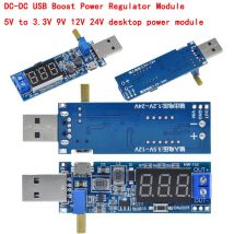 Modulo regolatore di potenza boost USB DC-DC da 5 V a 3,3 V 9 V 12 V 24 V modulo di alimentazione desktop digitale