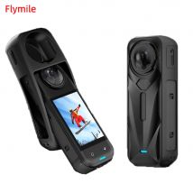 Custodia in silicone Flymile per Insta360 X5 Custodia protettiva per action camera panoramica Accessori per fotocamera antigoccia
