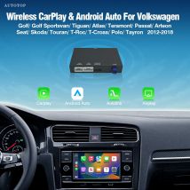 AUTOTOP Wireless Android Auto Carplay Retrofit Box Per Volkswagen Polo Golf7 Passat Arteon Scirocco T-Cross Tiguan Touran T-Roc