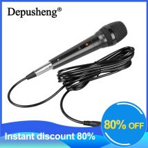 6,35mm profession elles kabel gebundenes dynamisches Mikrofon Nieren-Pickup Depusheng C1 tragbares Hand mikrofon für Ktv-Karaoke-Bühnen gesang