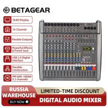 Betagear Power Mixer Audio Powermate PM1000-3 1000W Mixing Consola Digital Powered Mixing Desk apparecchiature Audio professionali