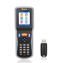 Eyoyo 2D Wireless Barcode Scanner Handheld Data Collector Inventory Counter Scanner LCD Screen Portable Bar Code Scanner