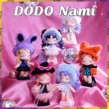 DODO NAMI Midnight Disco Series Vinyl Plüsch Blind Box Niedlicher Rucksack Anhänger & Desktop Ornament Trendy Play Doll Mystery Box Geschenk