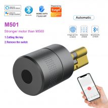 Wetere ttlock smart türschloss m501 alexa zylinder finger abdruck bluetooth türschloss smart life wifi control m500 upgrade version