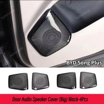 Byd song plus dmi/ev lautsprecher abdeckung edelstahl tür audio innen patch audio dekorativer rahmen