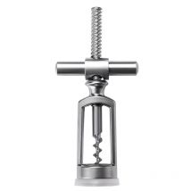 LMETJMA Vintage Schraube Weinöffner Zinklegierung Weinflaschenöffner Champagner Korköffner Drehen Korkenzieher Weinkorkenentferner JT330