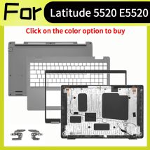 Srebrnoszare akcesoria do laptopów Latitude 5520 E5520 Obudowa zastępcza