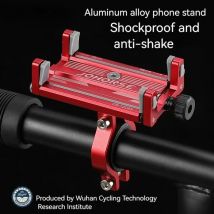 Uchwyt rowerowy na telefon NPY, aluminiowy, mocowany do kierownicy, obrotowy 360 stopni, wspornik na telefon komórkowy, akcesorium rowerowe.