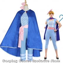 ToyStory 4  Dis-ney Little Bo Peep Cosplay Clothes Cloak Suit Anime Bo Peep Cosplay Costumes for Women Halloween Party Costumes