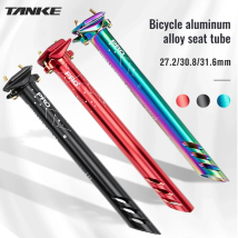 TANKE Mountain Road Fahrrad Sattelstütze Ultraleichte Aluminium Legierung MTB Fahrrad Sattelstütze Sitzrohr 27,2/30,9/31,6mm * 400mm Radfahren Teile