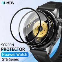 Displayschutzfolie für Huawei Watch GT 6 Pro 46 mm, 3D gebogener Displayschutz, Ultra-HD-Schutzfolie mit vollständiger Abdeckung, Zubehör