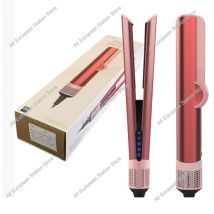 Profesjonalna szczotka do włosów 2w1, prostownica, lokówka, suszarka do włosów 110000 RPM, przenośna szczotka do włosów na mokro i sucho z anionami, HT01, alternatywa dla Dysonów