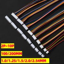 5 set JST XH2.54 XH ZH PH 1.0 1.25mm 1.5mm 2.0mm 2.54mm Cavo connettore 2 3 4 5 6 7 8 9 10PIN maschio e femmina presa