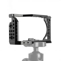 A6000 Kamera käfig Rig Videofilm Film herstellung Griff Stabilisator Aluminium für Sony A6500 A6300 A6400 DSLR Schutz rahmen Kit