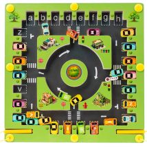 Montessori magnetisches Alphabet Labyrinth Board Feinmotorik Lernspiel zeug für Vorschul lern aktivitäten Reises pielzeug Geschenke