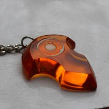 Final Fantasy 14 XIV Azems Kristallketten-Halskette, die im Dunkeln leuchtet, bezaubernder Emet-Selch-Schlüsselanhänger