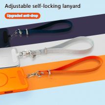 Telefon Handgelenk Seil Lanyard Armband Anti Fall Drop Hand Strap Neck Cord Band Mobile Für iPhone 17, Xiaomi Samsung Handy Kette