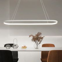 Moderne LED Anhänger Licht 70/90CM Haning Lampe Für Wohnzimmer Esszimmer Büro Hotel Haning licht Wohnkultur leuchten
