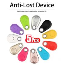 1-5pcs Smart Bluetooth Tracker Localizzatore di chiavi Dispositivo sensore anti smarrimento per animali domestici con Bluetooth per bambini cani Animali domestici Portafogli Valigie per bagagli