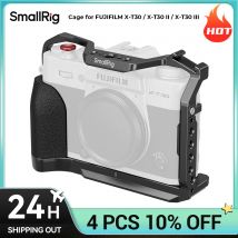 SmallRig X-T30 II / X-T30 III Camera Full Cage for FUJIFILM X-T30 / X-T30 II /X-T30 III with Arca-Swiss Quick Release Plate 5662