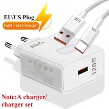 Ładowarka USB GaN 120W Szybkie Ładowanie Wysokiej Prędkości QC 3.0 Uniwersalny Adapter do Telefonu Komórkowego dla IPhone Xiaomi 14 15 Ultra Huawei