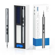 Juego de destornilladores eléctricos de precisión 28 en 1, Kits de herramientas eléctricas recargables, inalámbricos, magnéticos, Mini broca pequeña para bolígrafo Xiaomi