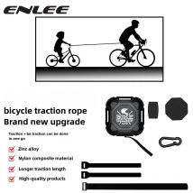 ENLEE Fahrrad Outdoor Reiten Zugseil Mountainbike Eltern-Kind-Anhänger Seil Automatische Einziehbare Seil Gerät