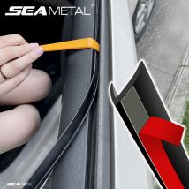 SEAMETAL Uszczelka bocznej szyby samochodowej Gumowa uszczelka wypełniająca szczeliny w oknie Redukuje wibracje Izolacja akustyczna Paski uszczelniające w kształcie litery V