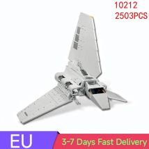 2503 elementy Model statku kosmicznego Imperial Shuttle Klocki konstrukcyjne Zabawki kosmiczne dla dorosłych Prezent urodzinowy Kompatybilny z zestawem 10212