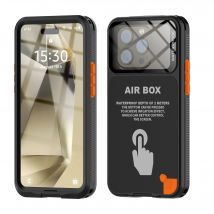 Shellbox Fashion Window Photography Underwater Touch Screen Suitable for iPhone 16 Pro 12 13 14 15Max IP68 Waterproof Phone Case