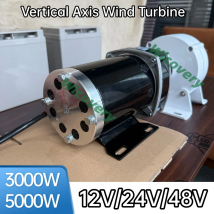 2KW 3KW 5KW 7KW Permanentmagnet-Generator 12V 24V 48V Freie-Energie-Generatorsatz mit Gleichstrommotor Maglev DIY Windturbine 5000W