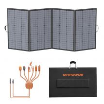MHPOWOS 400 W leichtes tragbares Solarpanel, Power-Backup, 31 V, faltbares Solar-Ladegerät für Outdoor-Aktivitäten, Wohnmobil, Camping, netzunabhängig