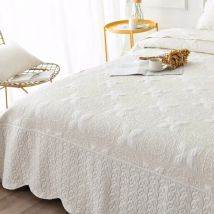 Nordisch bestickte Baumwolle geste ppte Tages decke auf dem Bett gepolsterte Sommer decke Decke Decke Bettdecke Home Cubrecam Bettdecke Colcha