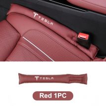 1PC Leather Car Seat Gap Filler Seat Gap Leak Proof Filling Plug Strip For Tesla Model S Model X Model Y Juniper Model 3 SpaceX