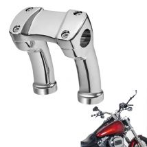 Motorrad Chrom 4 "Lenker Riser 1.25" Bar fit für Harley Softail Slim Fatboy Dyna Street Bob Low Rider Fxdl