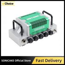 HOTONE Freeze B High Gain Gitarrenverstärkerkopf im britischen Stil, 5 Watt Klasse AB-Verstärker mit CAB-SIM-Telefonen/Leitungsausgang NLA-8