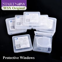 WSX Original Quartz Protective Lens 30x5 4KW JGS1 Fused Silica Protection Lens 37X7 Laser Protective Window Laser Ceramic Parts