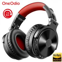 Oneodio 110h kabelloses Bluetooth 5.2-Headset + kabelgebundene Gaming-Kopfhörer 2 in 1 mit Mikrofon für PC PS4 Skype Typ C-Kopfhörer