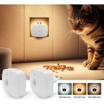 Motion Sensor Led Nachtlicht EU UNS Stecker Infrarot Smart Sensor Wand Lampe Schlafzimmer Wc Flur Küche Kind Nachtlicht 220V 110V