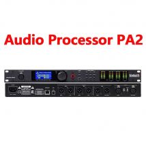 Procesador de audio profesional PA2 2 entradas 6 salidas altavoz procesador de audio software original estante de controlador de audio profesional PA2