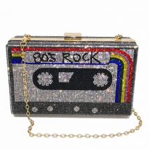 Bling Strass Geldbörsen Kristall Diamant Frauen Abendessen Tasche Kupplung Geldbörse Tragbare Hochzeit Abend Party Schulter Handtasche Geld Taschen