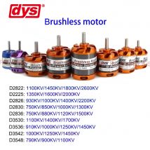 DYS 2225 2822 2212 2830 2836 3530 3536 3542 3548 Motore Brushless Per Ala Fissa/MultiCopter/QuadCopter/Aerei Multiasse