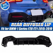 MP Stil Heckstoßstange Diffusor Splitter Lippe Für BMW 2015-2019 F20 F21 M Sport LCI Lip Body Kit Spoiler Auto Teile Zubehör