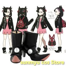 Tasche Monster Schwert Schild Marnie stiefel Schuhe Cosplay Custom Größe Halloween