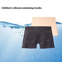Silikon-Badehose, kleine Größe, quadratischer Schnitt, Badeunterwäsche, hohe Elastizität, schnell trocknend, Pool-Shorts, hochelastisch, bunt, Strand