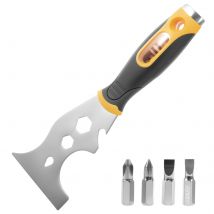 Raschietto per vernice per cartongesso Strumenti di pittura facili da pulire Raschietto versatile per mastice in acciaio inossidabile Strumento professionale per raschietto per vernice