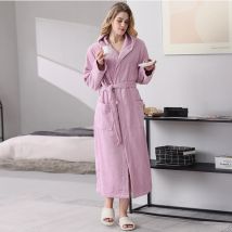 100% Baumwoll tuch Material Bademantel für Männer und Frauen Paar Hotel Nachthemd Bett und Frühstück Hotel saugfähige Badewanne Bad Kappe