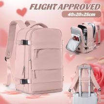 Zaino da viaggio Cabina Aereo 40x20x25 Ryanair Zaino da viaggio Valigia Bagaglio a mano Zaino Abbigliamento da donna da uomo Zaino